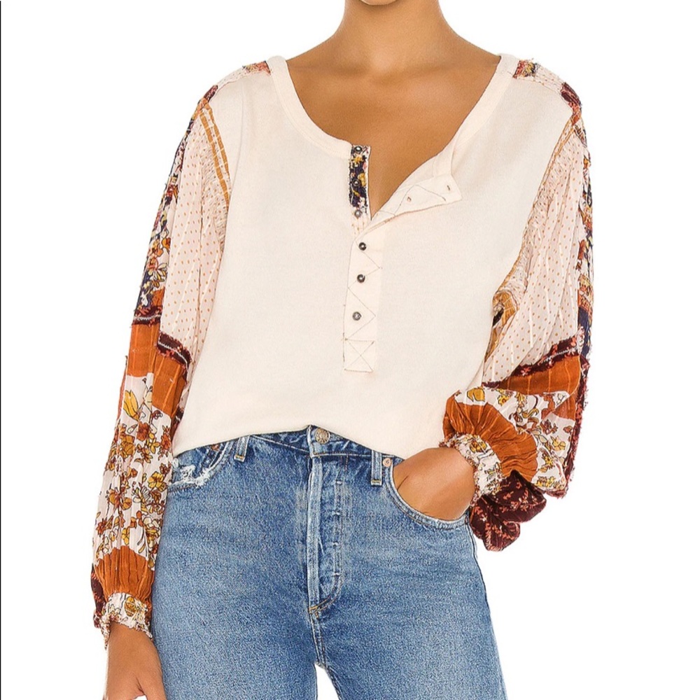 Free People Henley Size XS
